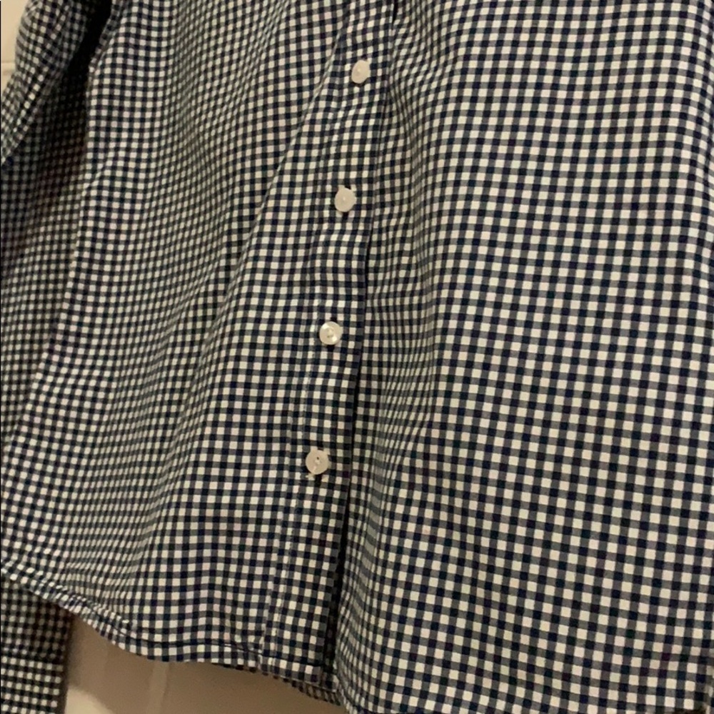 Hollister Gingham Print Collared Button Down Top - image 6